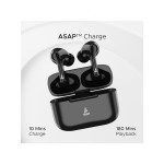 Airdopes Black 163 M with ASAP Charge In the Ear Bluetooth Headset